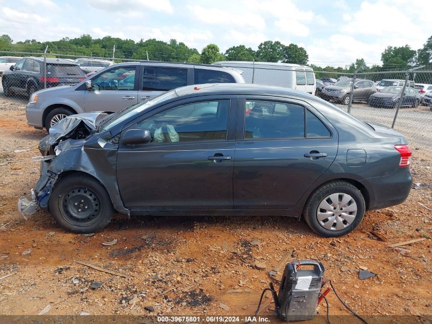 2010 Toyota Yaris VIN: JTDBT4K31A1357763 Lot: 39675801