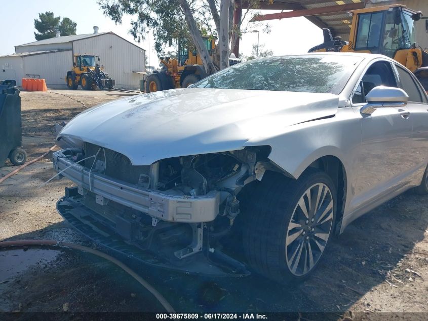 2017 Lincoln Mkz Hybrid Reserve VIN: 3LN6L5MU9HR663697 Lot: 39675809