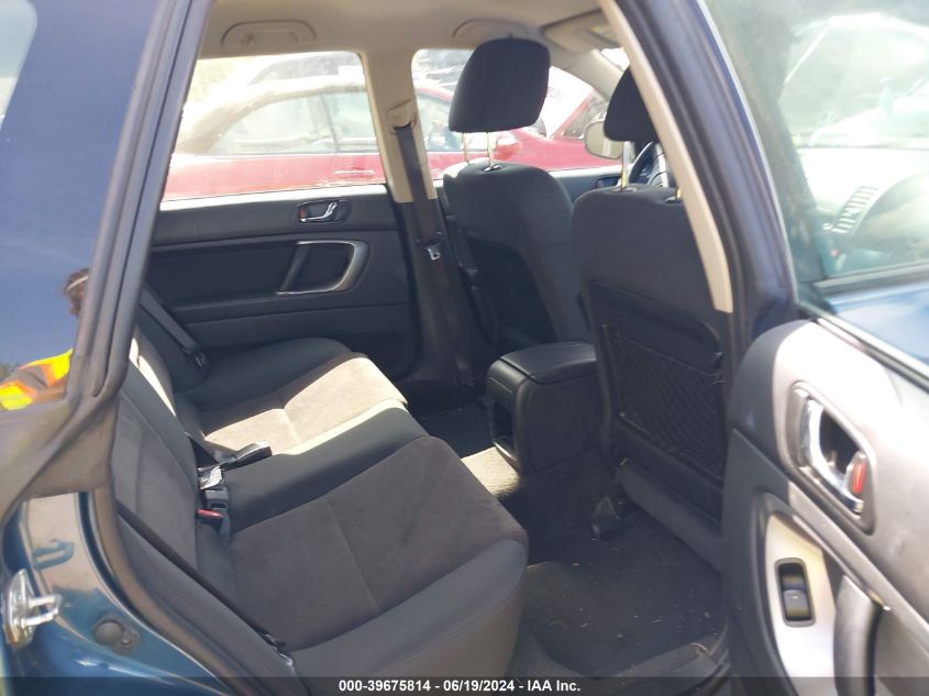 2008 Subaru Outback 2.5I/2.5I L.l. Bean Edition VIN: 4S4BP61C987301638 Lot: 39675814