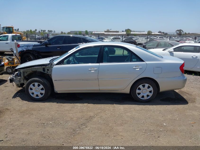 2004 Toyota Camry Le VIN: 4T1BE32K04U343962 Lot: 39675822