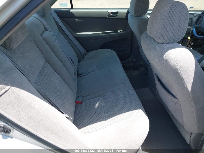 2004 Toyota Camry Le VIN: 4T1BE32K04U343962 Lot: 39675822