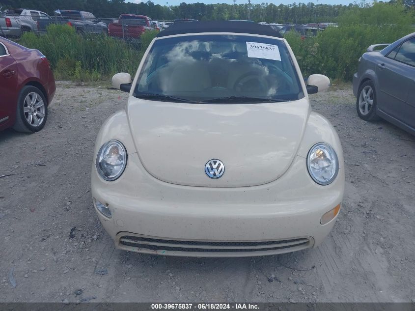 2005 Volkswagen New Beetle Gl VIN: 3VWBM31Y95M351736 Lot: 39675837