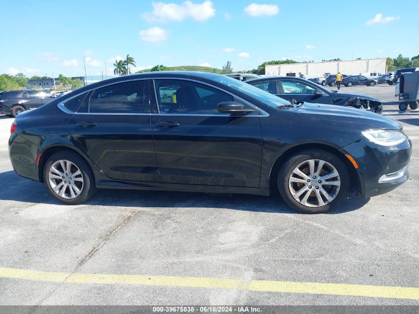 2016 Chrysler 200 Limited VIN: 1C3CCCAB9GN137705 Lot: 39675838