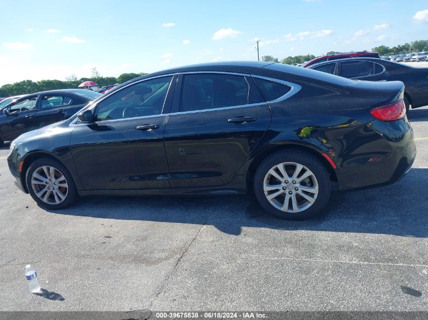 2016 Chrysler 200 Limited VIN: 1C3CCCAB9GN137705 Lot: 39675838