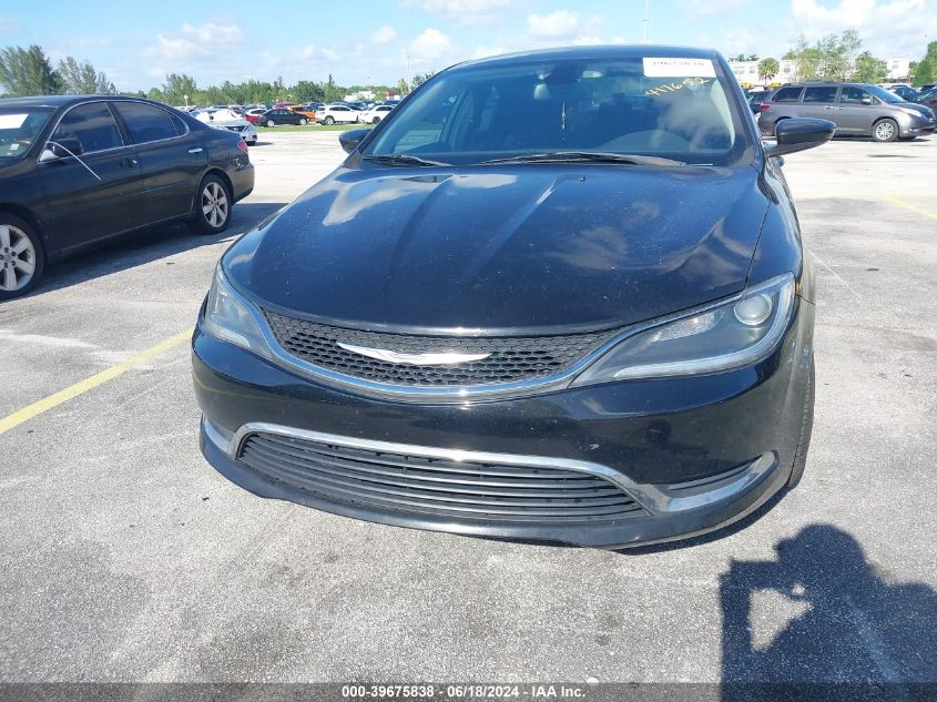 2016 Chrysler 200 Limited VIN: 1C3CCCAB9GN137705 Lot: 39675838