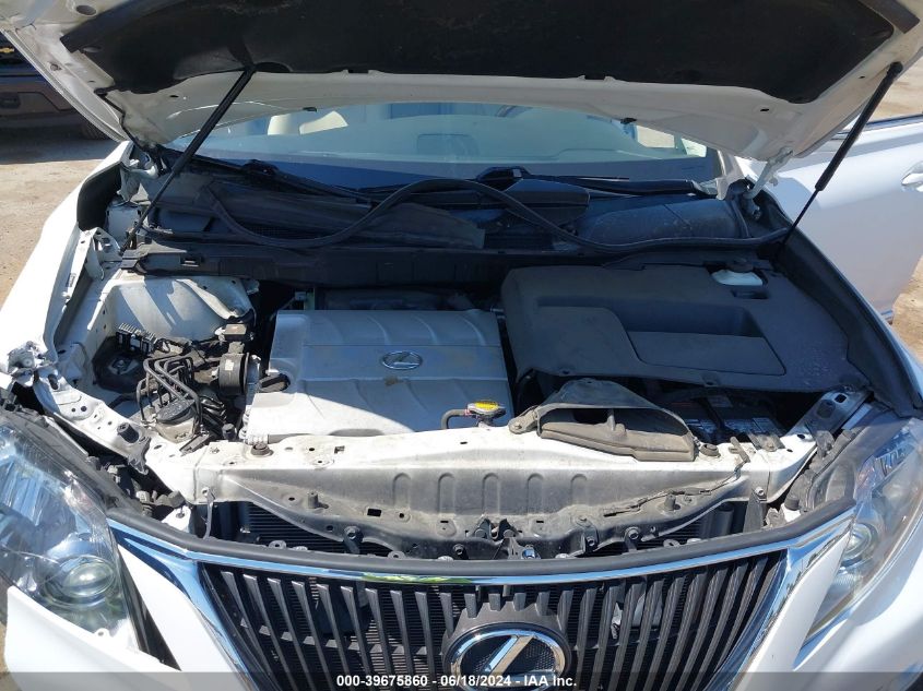 2011 Lexus Rx 350 VIN: 2T2BK1BA9BC112041 Lot: 39675860