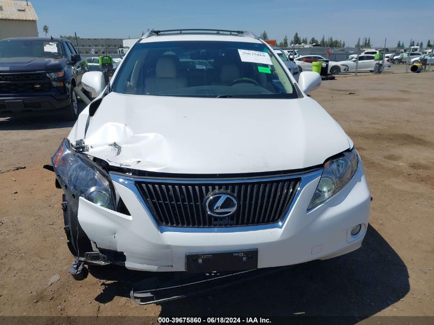 2011 Lexus Rx 350 VIN: 2T2BK1BA9BC112041 Lot: 39675860