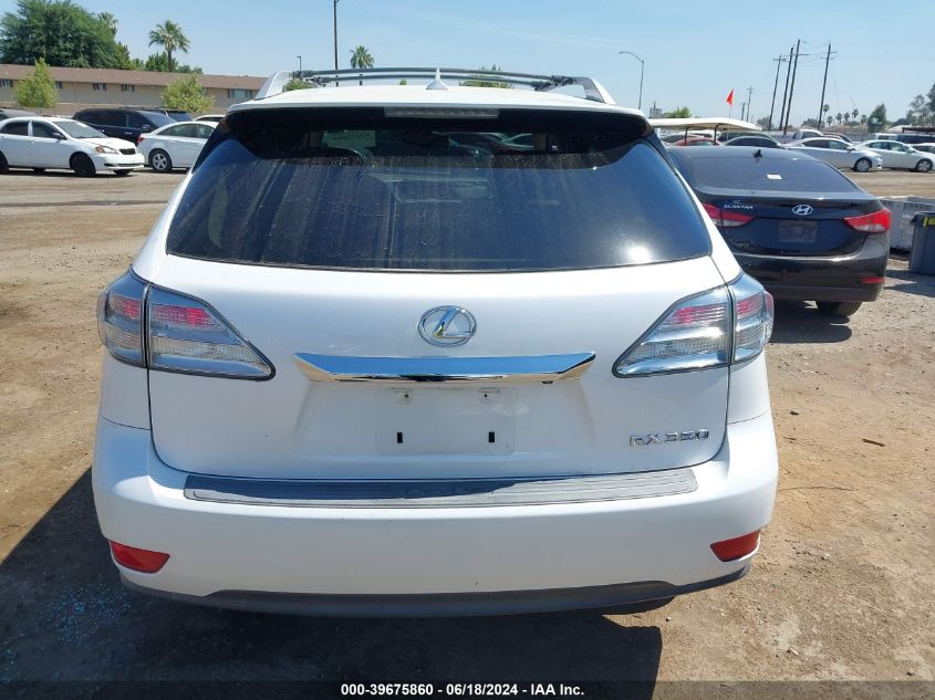 2011 Lexus Rx 350 VIN: 2T2BK1BA9BC112041 Lot: 39675860