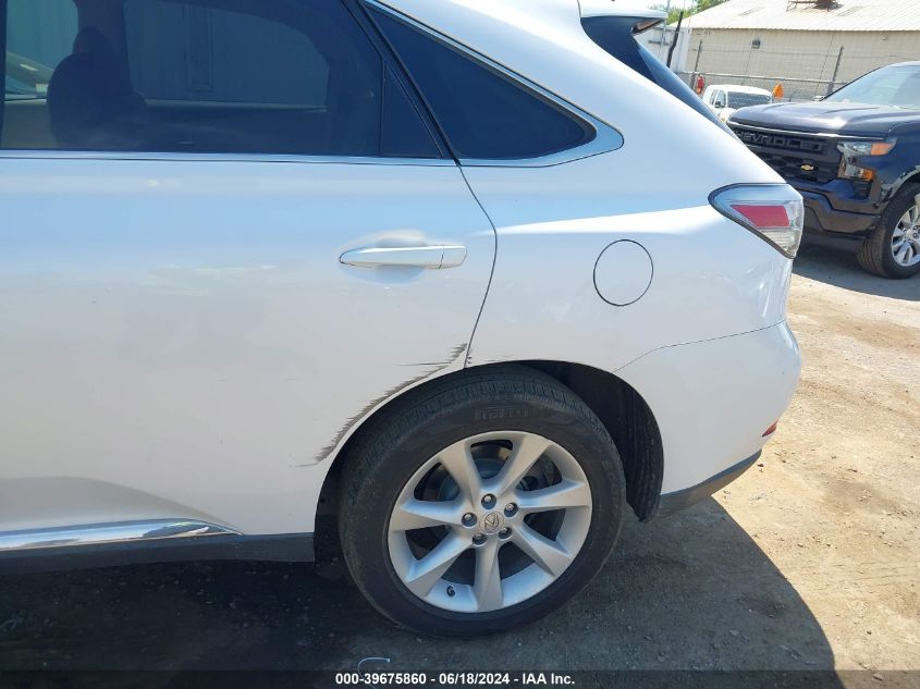 2011 Lexus Rx 350 VIN: 2T2BK1BA9BC112041 Lot: 39675860