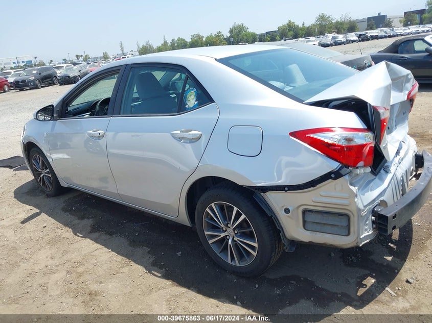 2016 Toyota Corolla Le Plus VIN: 5YFBURHE3GP395504 Lot: 39675863