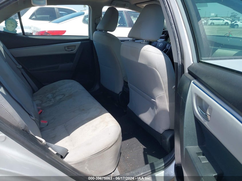 2016 Toyota Corolla Le Plus VIN: 5YFBURHE3GP395504 Lot: 39675863