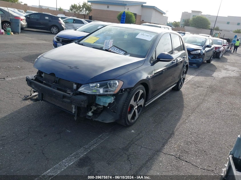 2015 VOLKSWAGEN GOLF GTI 2.0T S 4-DOOR - 3VW4T7AUXFM046425
