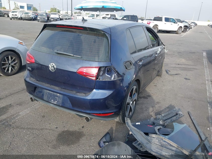 2015 VOLKSWAGEN GOLF GTI 2.0T S 4-DOOR - 3VW4T7AUXFM046425