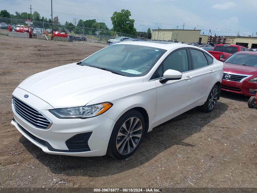 2020 Ford Fusion Se VIN: 3FA6P0T95LR180473 Lot: 39675877