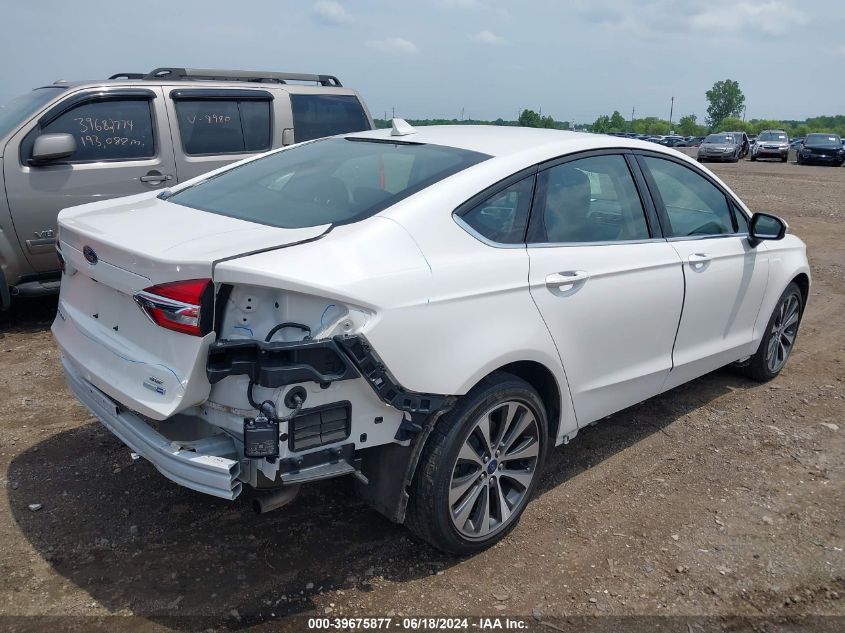 2020 Ford Fusion Se VIN: 3FA6P0T95LR180473 Lot: 39675877