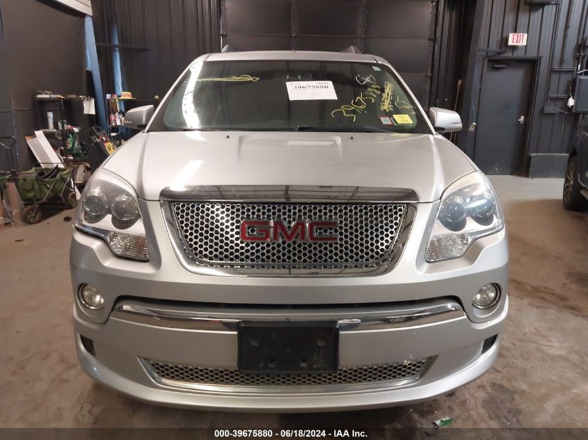2012 GMC Acadia Denali VIN: 1GKKVTEDXCJ395718 Lot: 39675880