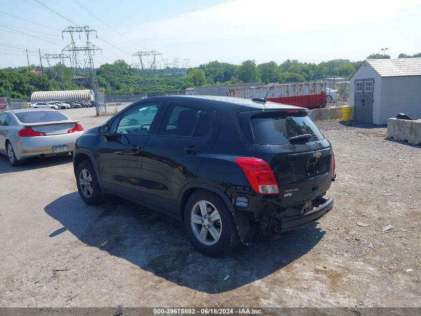 2021 Chevrolet Trax Awd Ls VIN: KL7CJNSB7MB355695 Lot: 39675882