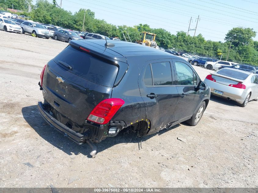 2021 Chevrolet Trax Awd Ls VIN: KL7CJNSB7MB355695 Lot: 39675882