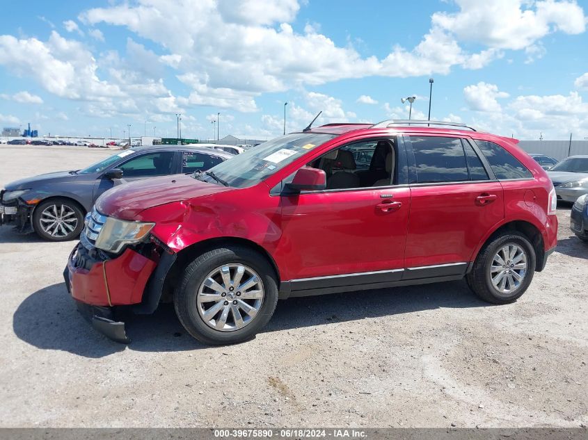 2007 Ford Edge Sel Plus VIN: 2FMDK49C27BA52847 Lot: 39675890