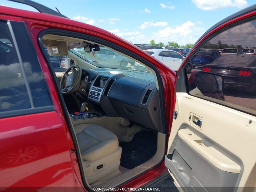 2007 Ford Edge Sel Plus VIN: 2FMDK49C27BA52847 Lot: 39675890