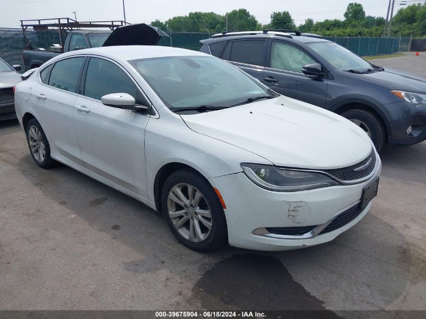 2015 Chrysler 200 Limited VIN: 1C3CCCAB7FN640163 Lot: 39675904