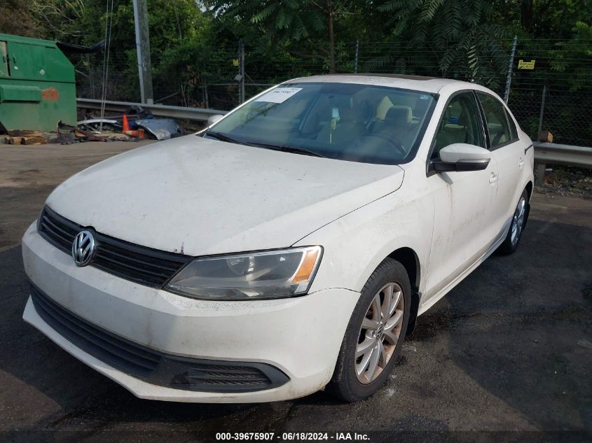 2012 Volkswagen Jetta 2.5L Se VIN: 3VWDX7AJ9CM308683 Lot: 39675907