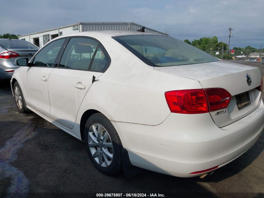 2012 Volkswagen Jetta 2.5L Se VIN: 3VWDX7AJ9CM308683 Lot: 39675907