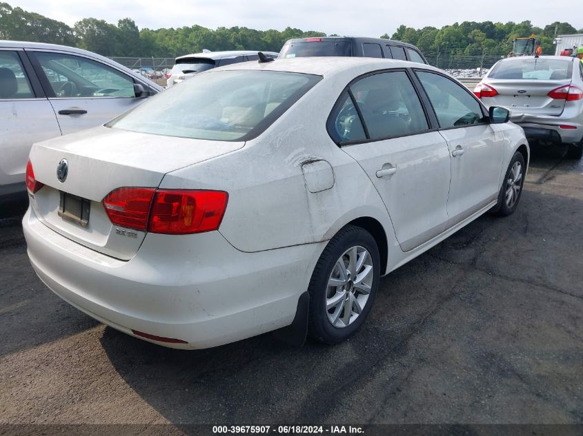 2012 Volkswagen Jetta 2.5L Se VIN: 3VWDX7AJ9CM308683 Lot: 39675907