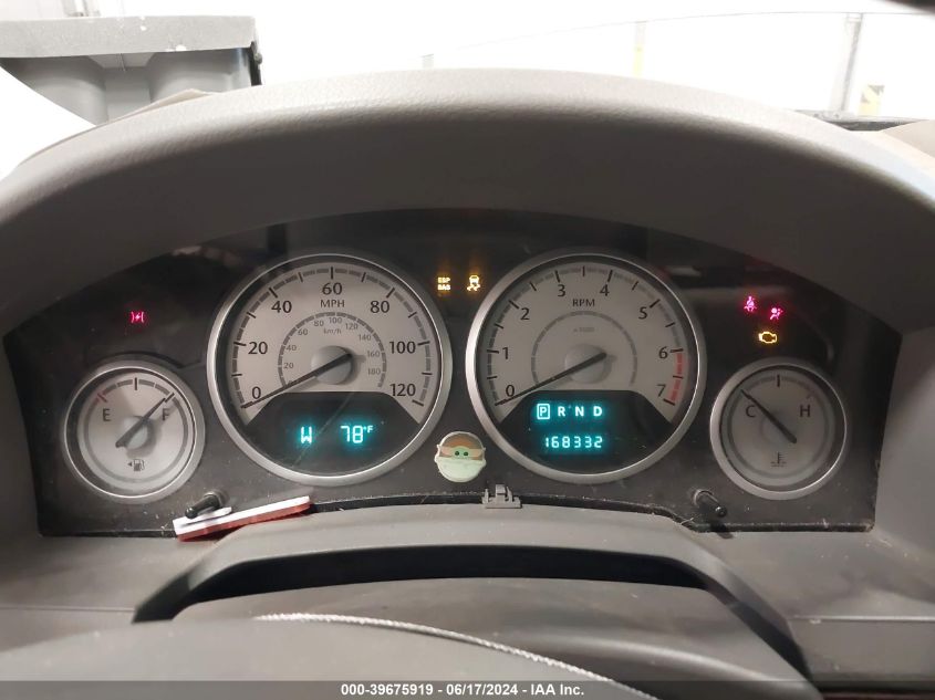 2010 Chrysler Town & Country Touring VIN: 2A4RR5D19AR183722 Lot: 39675919