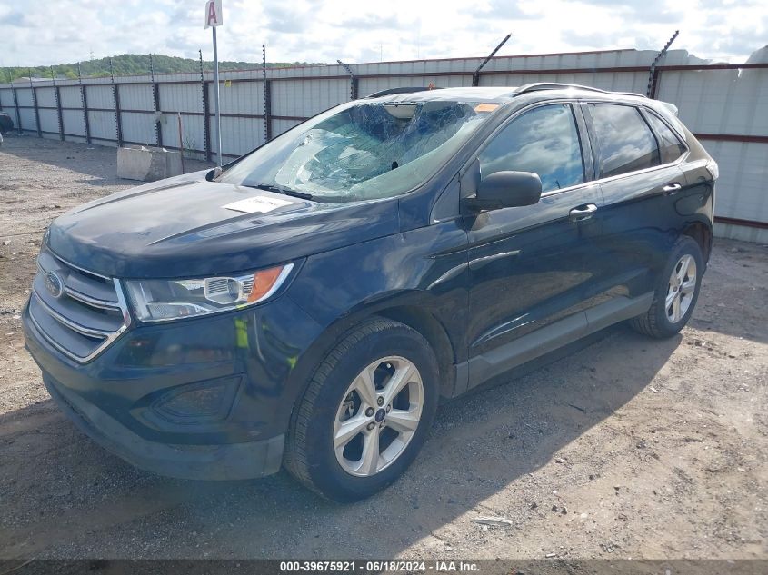 2015 Ford Edge Se VIN: 2FMTK4G87FBC18031 Lot: 39675921