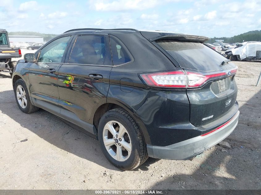 2015 Ford Edge Se VIN: 2FMTK4G87FBC18031 Lot: 39675921