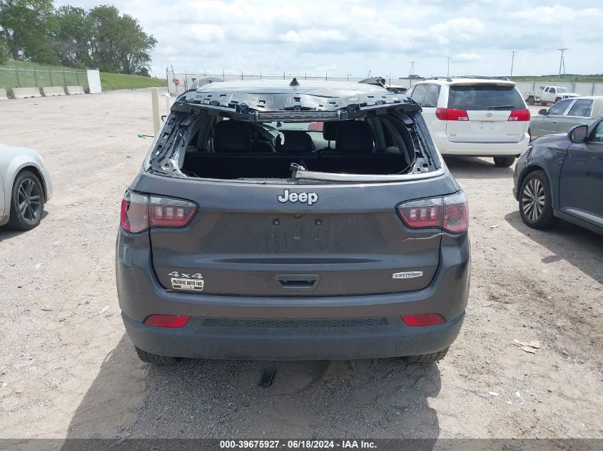 2018 Jeep Compass Latitude 4X4 VIN: 3C4NJDBB0JT501385 Lot: 39675927