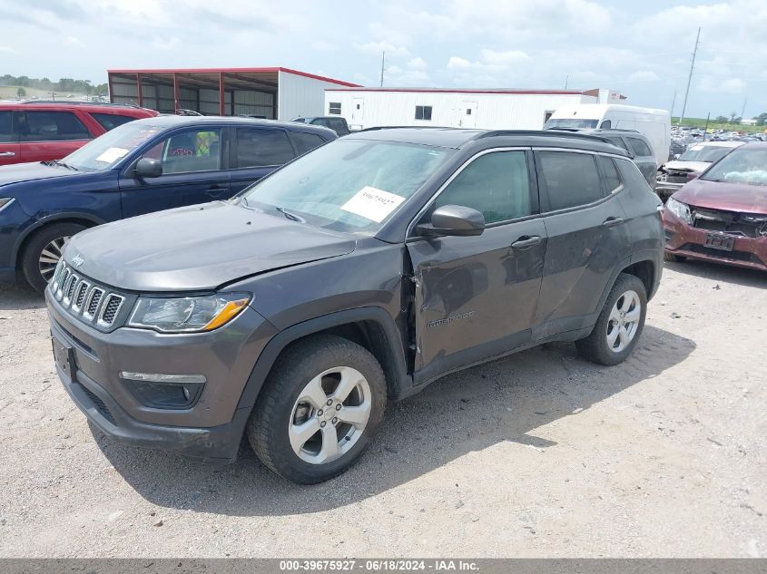 2018 Jeep Compass Latitude 4X4 VIN: 3C4NJDBB0JT501385 Lot: 39675927