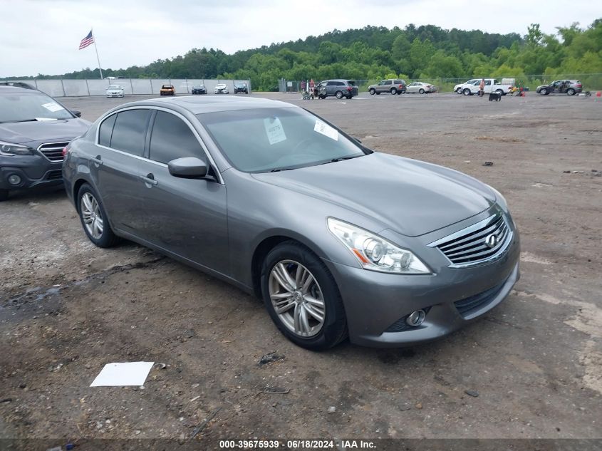 VIN JN1CV6AP9DM711274 2013 Infiniti G37, Journey no.1