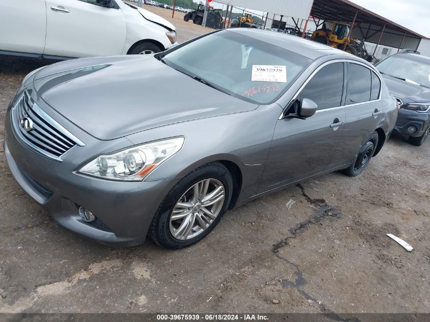 VIN JN1CV6AP9DM711274 2013 Infiniti G37, Journey no.2