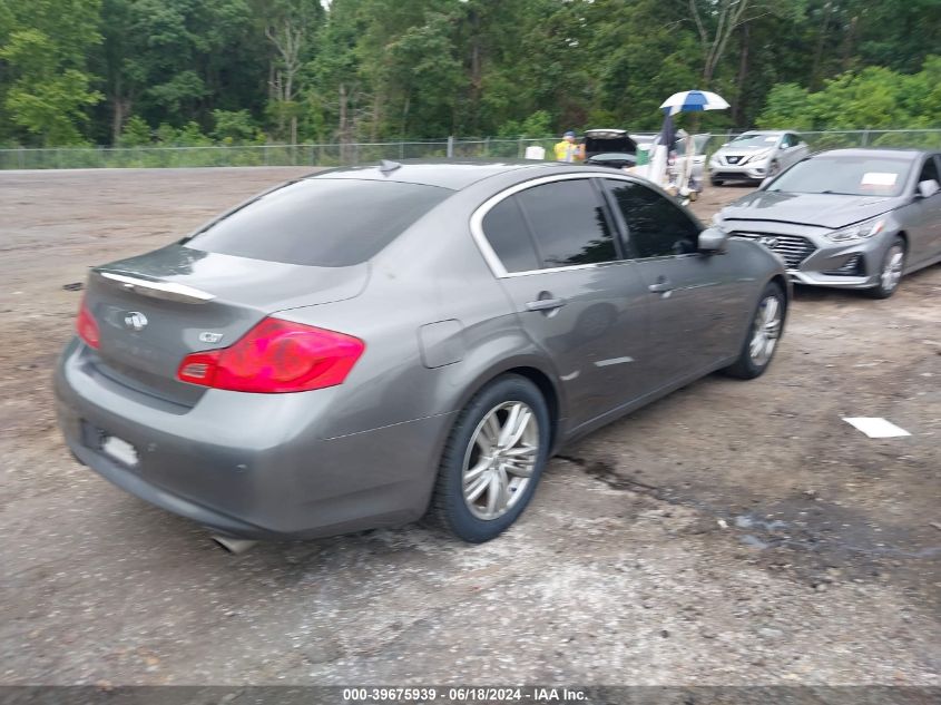 VIN JN1CV6AP9DM711274 2013 Infiniti G37, Journey no.4