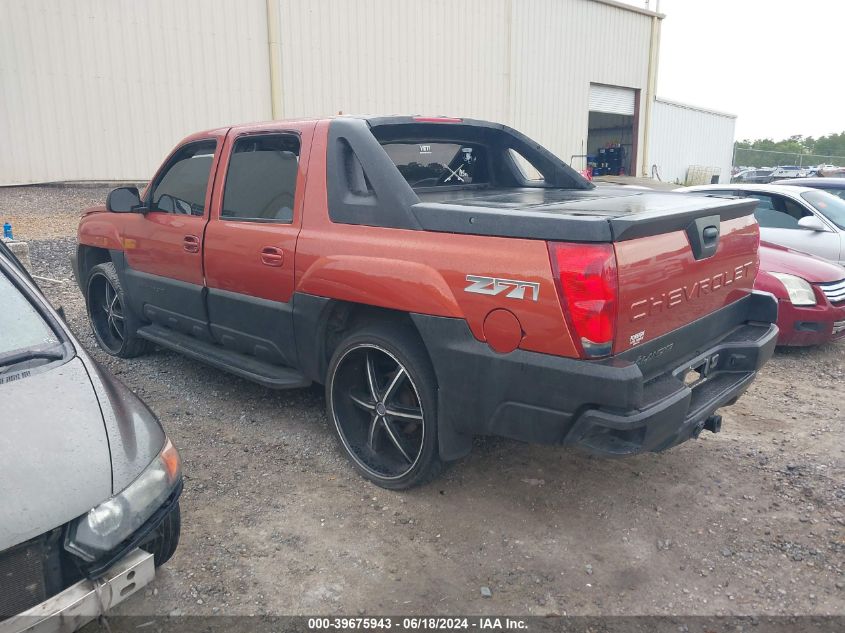 2003 Chevrolet Avalanche 1500 VIN: 3GNEK13T83G149808 Lot: 39675943