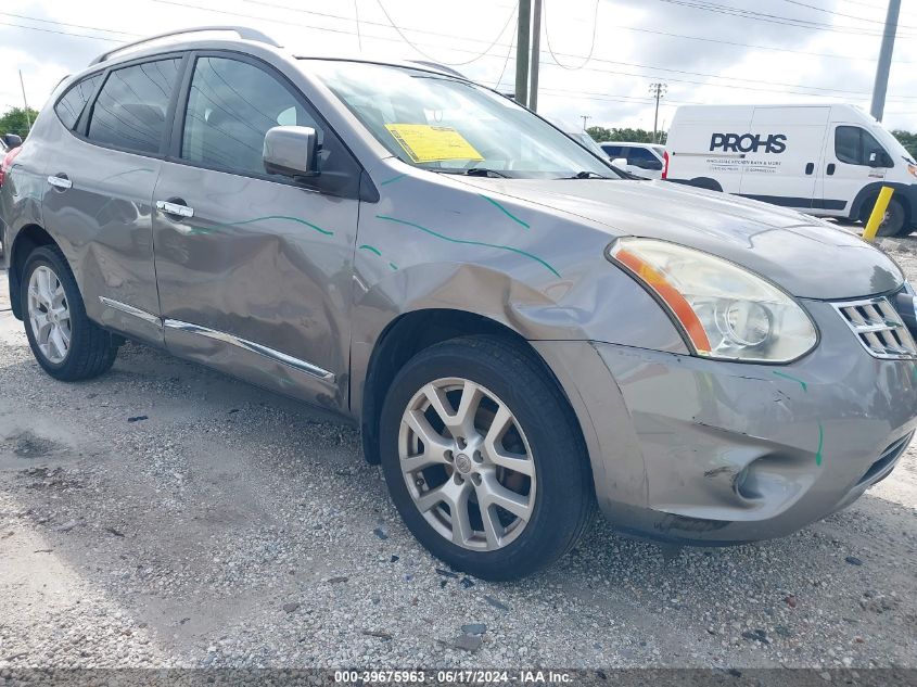 2012 Nissan Rogue Sv W/Sl Pkg VIN: JN8AS5MV9CW371195 Lot: 39675963