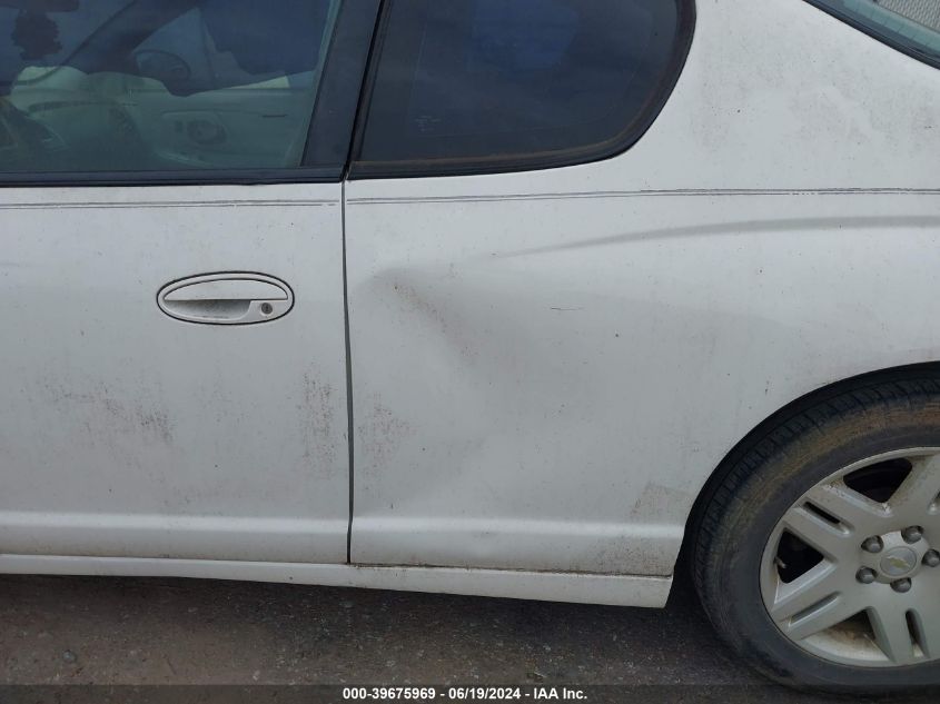 2007 Chevrolet Monte Carlo Lt VIN: 2G1WK15K279401725 Lot: 39675969