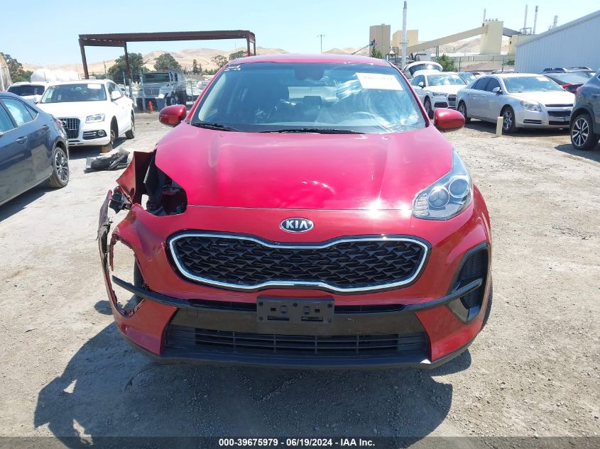 2021 Kia Sportage Lx VIN: KNDPM3AC6M7856574 Lot: 39675979