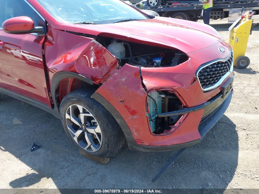 2021 Kia Sportage Lx VIN: KNDPM3AC6M7856574 Lot: 39675979