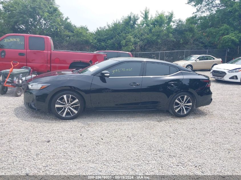 2020 Nissan Maxima Sv Xtronic Cvt VIN: 1N4AA6CV2LC364652 Lot: 39676001