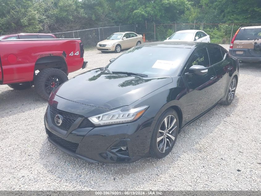 2020 Nissan Maxima Sv Xtronic Cvt VIN: 1N4AA6CV2LC364652 Lot: 39676001