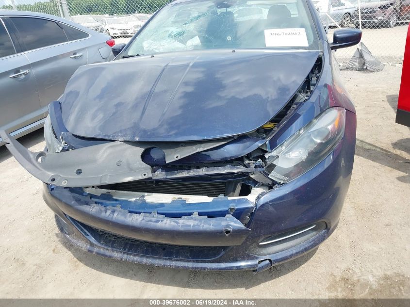 2015 Dodge Dart Sxt VIN: 1C3CDFBBXFD247535 Lot: 39676002