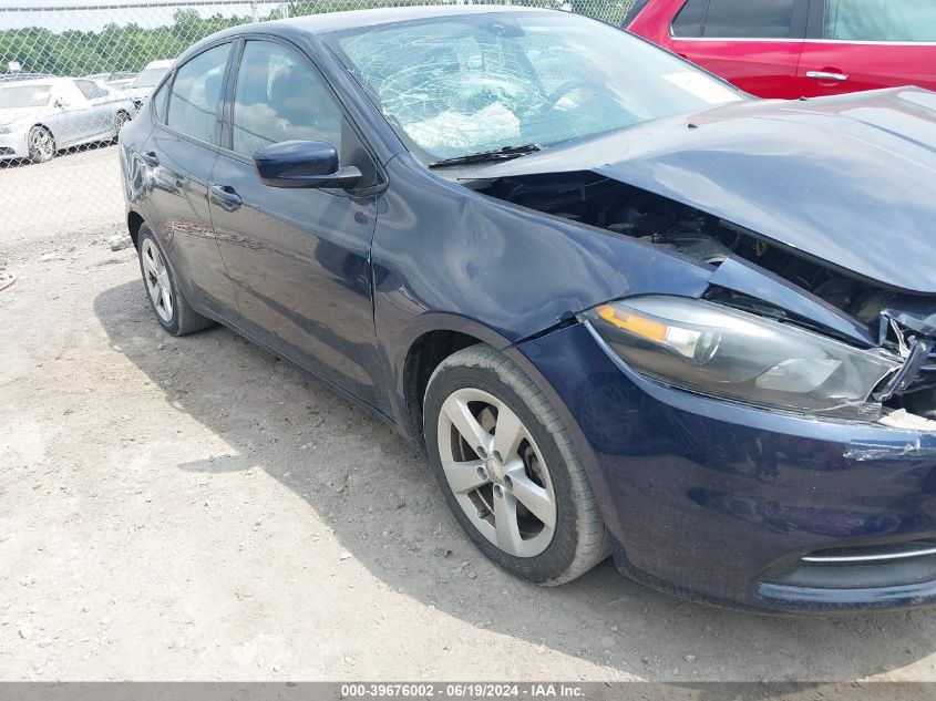 2015 Dodge Dart Sxt VIN: 1C3CDFBBXFD247535 Lot: 39676002