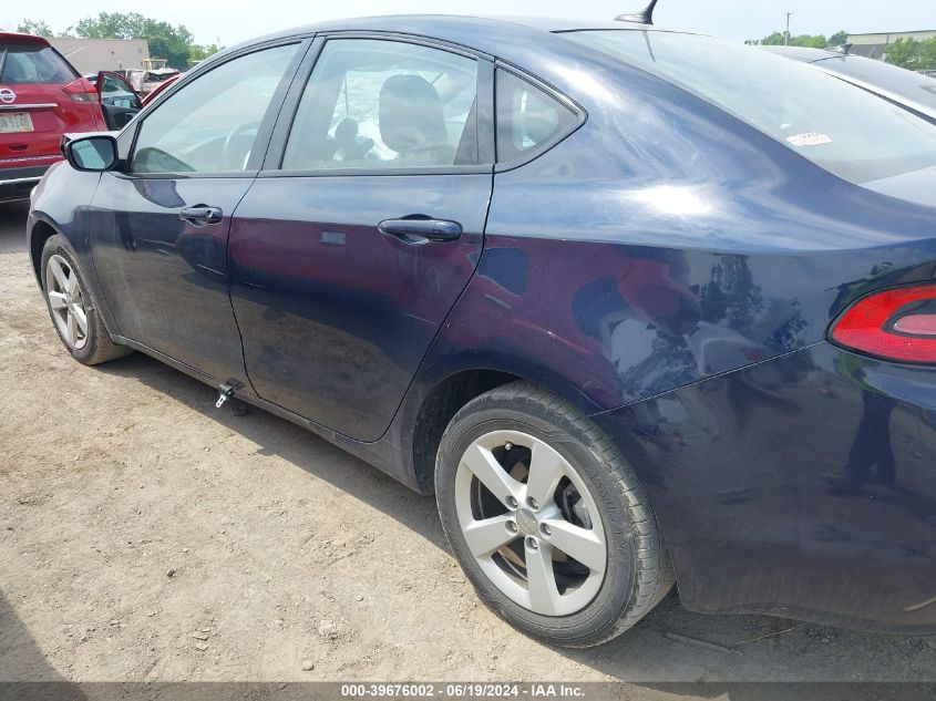 2015 Dodge Dart Sxt VIN: 1C3CDFBBXFD247535 Lot: 39676002