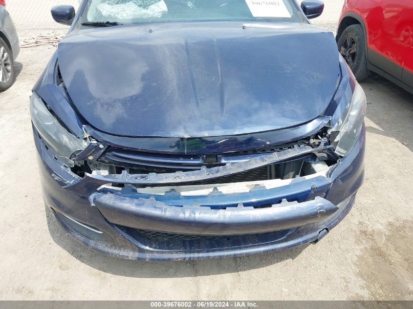 2015 Dodge Dart Sxt VIN: 1C3CDFBBXFD247535 Lot: 39676002