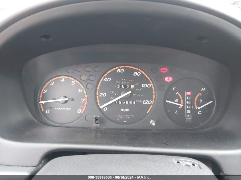 2000 Honda Cr-V Ex VIN: JHLRD1865YC022678 Lot: 39676004