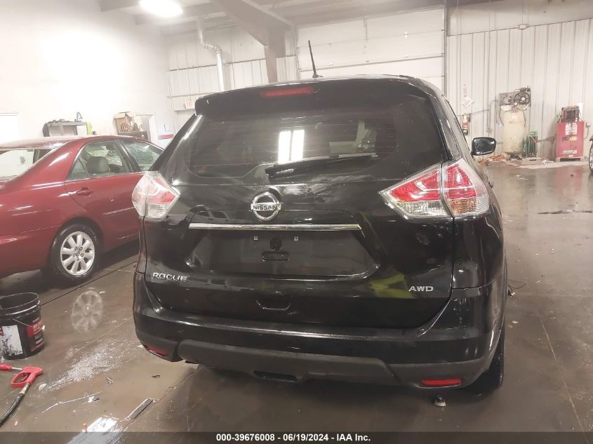 2016 Nissan Rogue S/Sl/Sv VIN: 5N1AT2MV2GC730185 Lot: 39676008