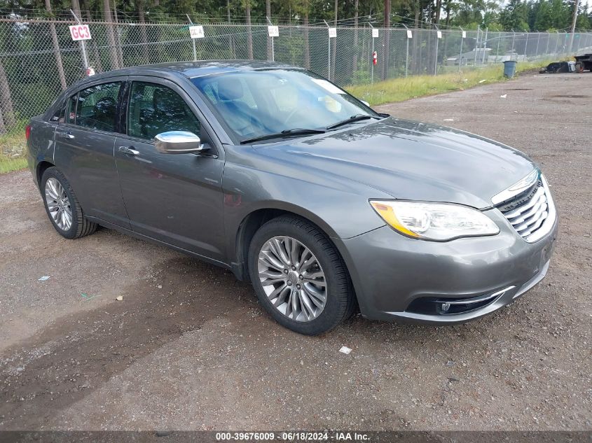 2012 Chrysler 200 Limited VIN: 1C3CCBCBXCN306437 Lot: 39676009